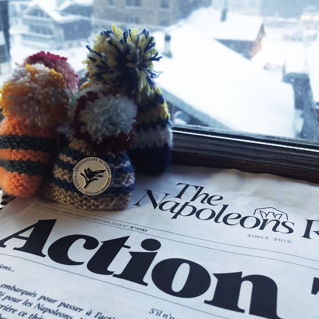 ❄️L’association prend l’air à Val d’Isère! 
4 jours de rencontres à la recherche de soutien, d’accompagnement, de financements, de personnalités et contenus inspirants! pour que 2023 soit l’année du grand passage à l’action!!! 
#action—#NaposVal2023–@lesnapoleons